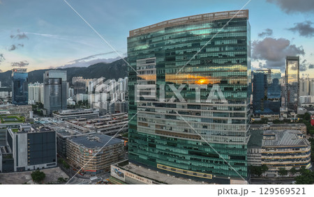 Aug 10 2025 Kowloon Bay Core Business District Skyline View 129569521