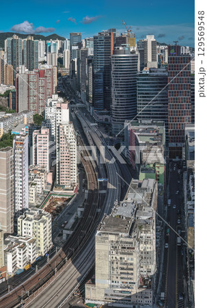 Aug 10 2025 Ngau Tau Kok Urban Landscape in Kowloon Hong Kong Aug 10 2025 Ngau Tau Kok Urban Landscape in Kowloon Hong Kong 129569548