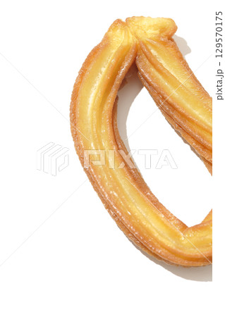 チュロスを白背景で撮影 129570175