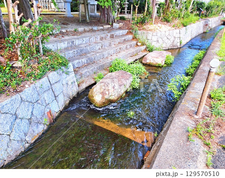 用水路   かばた 129570510