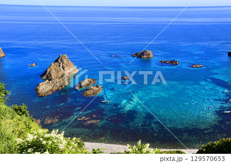 島武意海岸・しまむいかいがん・積丹岬（北海道・積丹町） 129570653