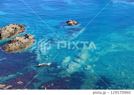 島武意海岸・ウニ漁・積丹岬（北海道・積丹町） 129570960