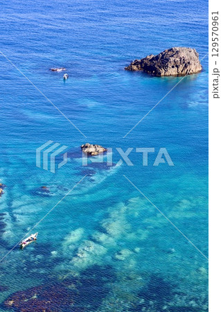 島武意海岸・ウニ漁・積丹岬（北海道・積丹町） 129570961