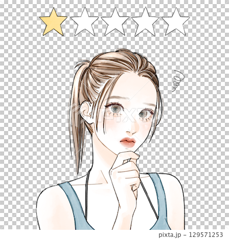 星1つ評価_フィットネス系ver. 129571253