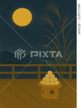 十五夜お月様 十五夜お月様 129572306