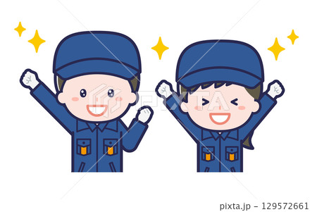 消防団員／2人組／男女 03 129572661