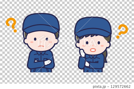 消防団員／2人組／男女 04 129572662