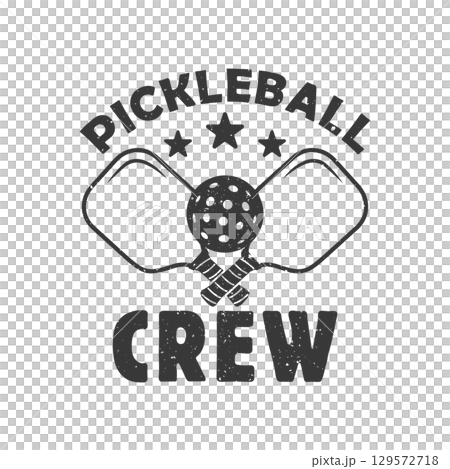 Pickleball Crew Svg, Pickleball Crew Vector, Grunge Pickleball Crew Svg, Pickleball Svg, Pickleball T Shirt Svg, Vintage Pickleball Crew Design. 129572718