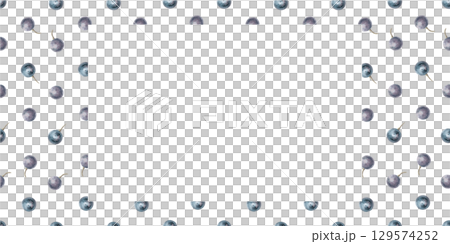 Rectangular frame on the background of ripe grapes. Isolated watercolor illustration for packaging design, restaurant menus, culinary blogs and magazines. 129574252