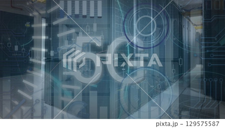 Image of 5g over graphs and servers Image of 5g over graphs and servers 129575587