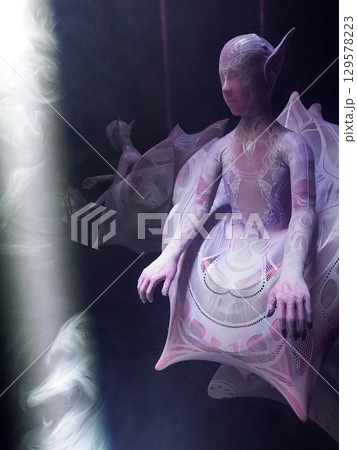 2025 大阪・関西万博　シグネチャーパビリオン「いのちの未来」展示 129578223