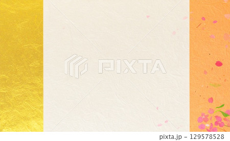 優雅で美しい和風イメージの背景素材 優雅で美しい和風イメージの背景素材 129578528