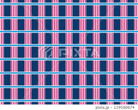 格子模様 四角形 幾何学模様 格子模様 四角形 幾何学模様 129580674