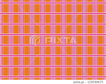 格子模様 四角形 幾何学模様 格子模様 四角形 幾何学模様 129580675