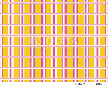 格子模様 四角形 幾何学模様 格子模様 四角形 幾何学模様 129580687