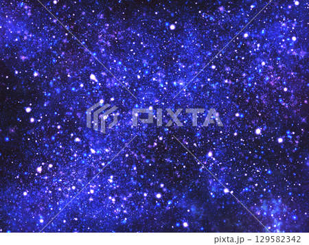 星宇宙風のイラスト素材 星宇宙風のイラスト素材 129582342
