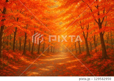 紅葉・もみじ・秋イメージ 129582950