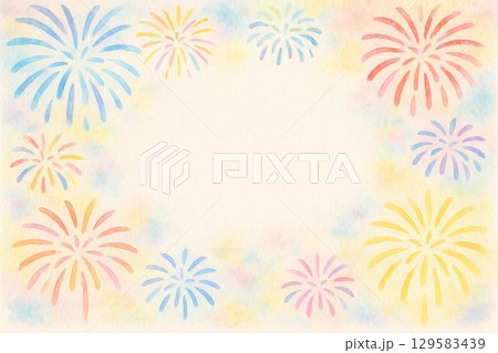 花火大会　打ち上げ花火 129583439