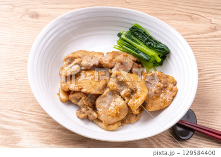 豚肉の柚子胡椒炒め 129584400