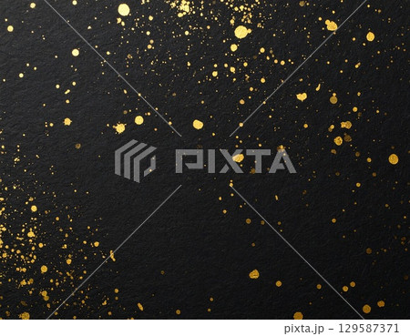 金と黒の優雅な背景素材 129587371
