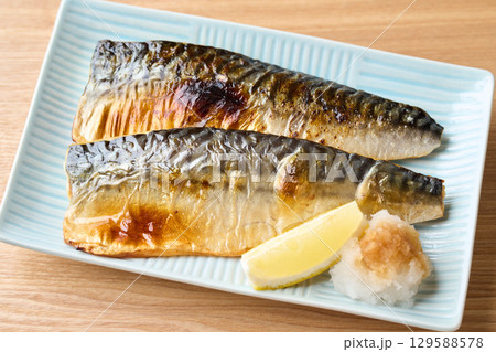 鯖の塩焼き 129588578