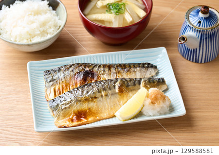 鯖の塩焼き 鯖の塩焼き 129588581