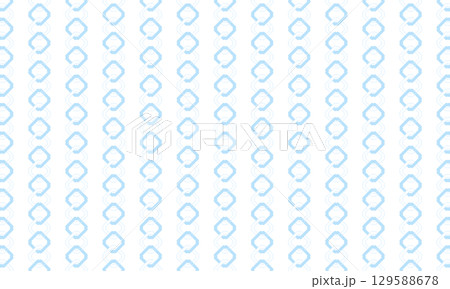 デザインの違う隅入り角のフレームが交互に並ぶ吉原繋ぎ模様 129588678