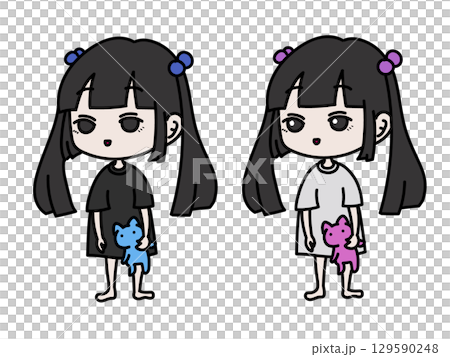 女童兩件家居服，被視為地雷 129590248