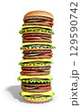 パティ15枚のハンバーガー食べたいですか？ 129590742