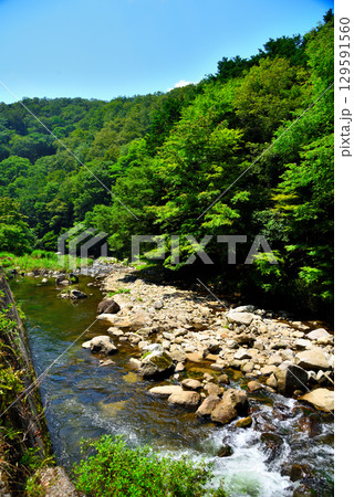 《岐阜県》恵那市串原　明智川 129591560