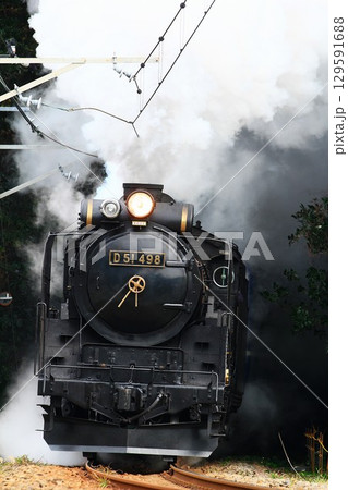 外房線を走行したSL列車 129591688