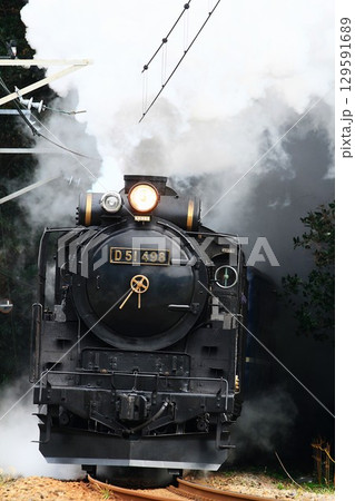 外房線を走行したSL列車 129591689