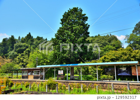 《岐阜県》恵那市 明知鉄道岩村駅 《岐阜県》恵那市 明知鉄道岩村駅 129592317