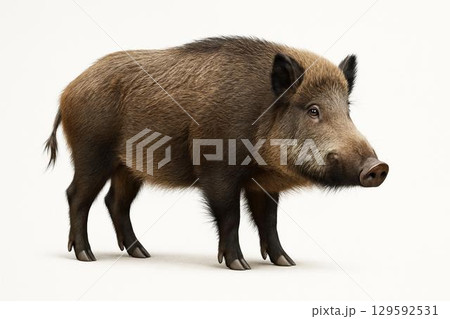 イノシシ イノシシ 129592531