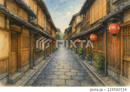 京都　先斗町 129592534