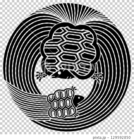 家紋です。子持ち亀の丸と言います。 家紋です。子持ち亀の丸と言います。 129592850