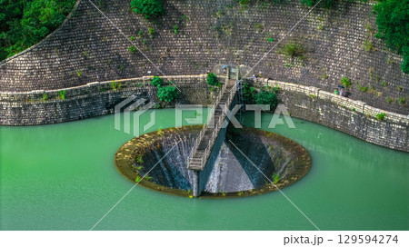 Aug 9 2025 Morning Glory Spillway at Shing Mun Reservoir 129594274