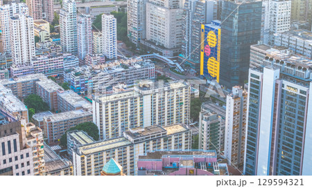Aug 9 2025 Modern urban life in Tsuen Wan New Town 129594321