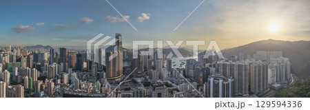 Aug 9 2025 Tsuen Wan and Kwai Tsing bustling urban zones Aug 9 2025 Tsuen Wan and Kwai Tsing bustling urban zones 129594336