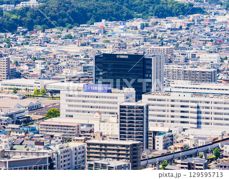 ヤマハ ( YAMAHA )の 本社 ビル の ハイアングル 【 浜松市 の シンボル 】 ヤマハ ( YAMAHA )の 本社 ビル の ハイアングル 【 浜松市 の シンボル 】 129595713