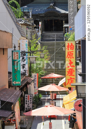 別所温泉　北向観音参道　長野県上田市 129596092