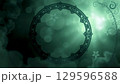 緑色の魔法陣テクスチャー 129596588
