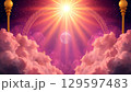 不思議な景色と光 129597483