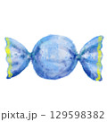 手描きのカラフルなアメ　キャンディ 129598382