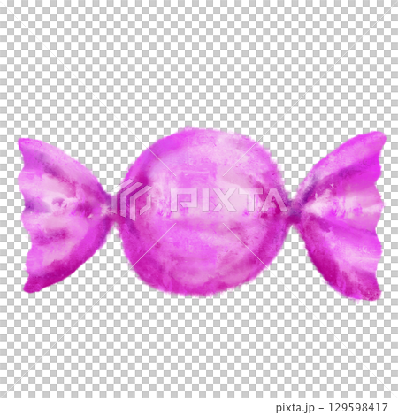 Hand-drawn cute candy Hand-drawn cute candy 129598417