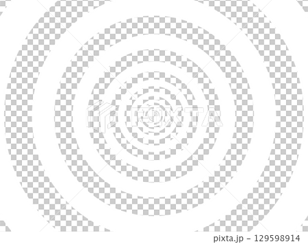 白の輪の連続の背景素材 129598914