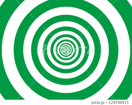 緑色の輪の連続の背景素材 129598915