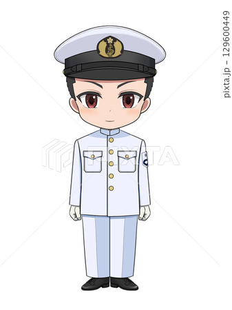 海上自衛隊制服　海曹　夏服　通常礼装 129600449