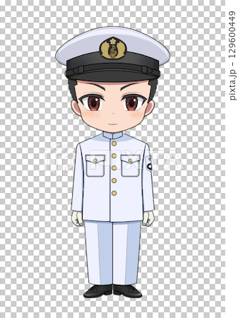 海上自衛隊制服　海曹　夏服　通常礼装 129600449