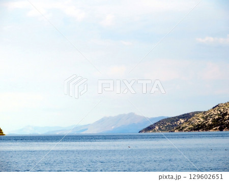 Discovering the Serene Beauty of Skadar Lake in Montenegro With Breathtaking Mountain Views 129602651